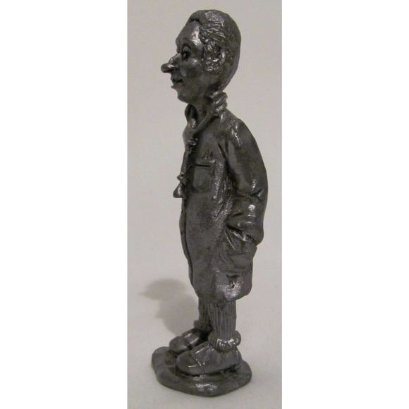 Handcrafted Doctor Figure Dr. Career Pewter Usa Solid Miniature 4.25" Grad Gift - Picture 3 of 8